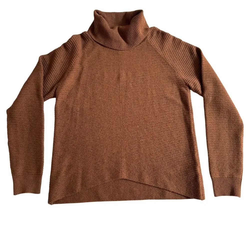 Kuhl Solace Turtleneck Sweater Women's Size Medium Brown Copper EUC 4406 Outdoor - Picture 5 of 13